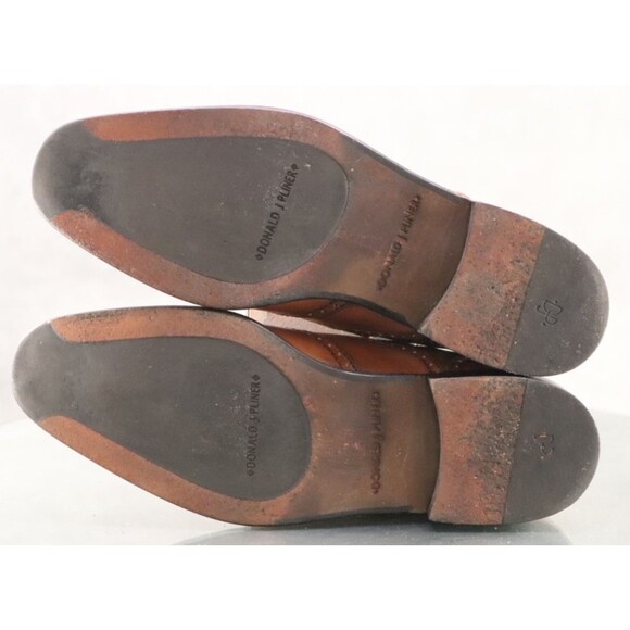 Donald J Pliner Genes-01 Men\'s Slip On Loafer Dress Shoes Size 7 M Leather Brown main image 4